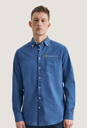 Teamoutfits-Hemden-besticken-und-bedrucken-Casual-Hemd